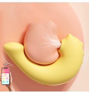 ROSELEX - Little Dolphin Suction Vibrator (Support Connect WeChat Mini Programs)